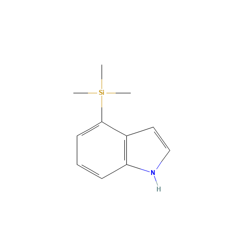 4-(TRIMETHYLSILYL)-1H-INDOLE (CAS: 82645-11-2) - Related Chemical Product