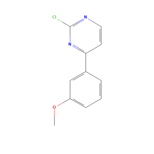 2-Chloro-4-(3-methoxyphenyl)pyrimidine (CAS: 499195-50-5) - Related Chemical Product
