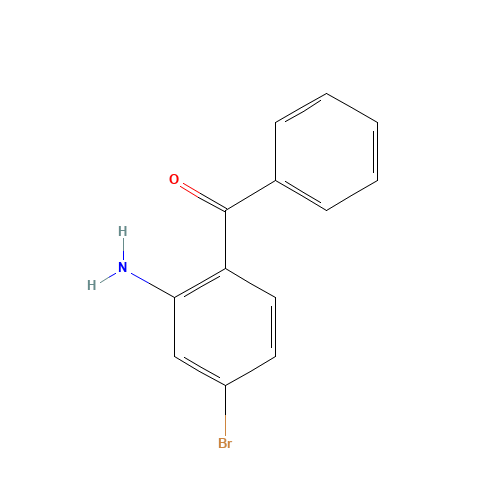 2-Amino-4'-bromobenzophenone (CAS: 135776-98-6) - Chemical Structure and Molecular Formula 