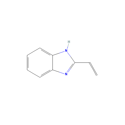 1H-Benzimidazole,2-ethenyl-(9CI) (CAS: 14984-26-0) - Chemical Structure and Molecular Formula 