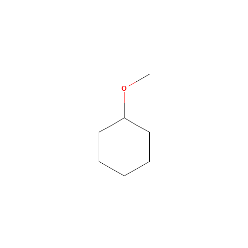 Cyclohexyl methyl ether (CAS: 931-56-6) - Chemical Structure and Molecular Formula 