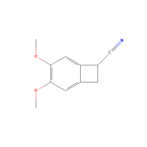 4,5-Dimethoxy-1-cyanobenzocyclobutane (CAS: 35202-54-1) - Related Chemical Product