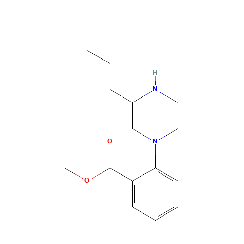 methyl 2-(3-butylpiperazin-1-yl)benzoate (CAS: 1131622-72-4) - Related Chemical Product