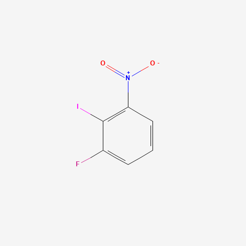 2-IODO-3-FLUORONITROBENZENE (CAS: 122455-36-1) - Chemical Structure and Molecular Formula 