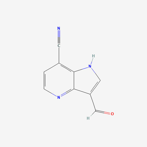 3-formyl-1H-pyrrolo[3,2-b]pyridine-7-carbonitrile (CAS: 1190319-41-5) - Related Chemical Product