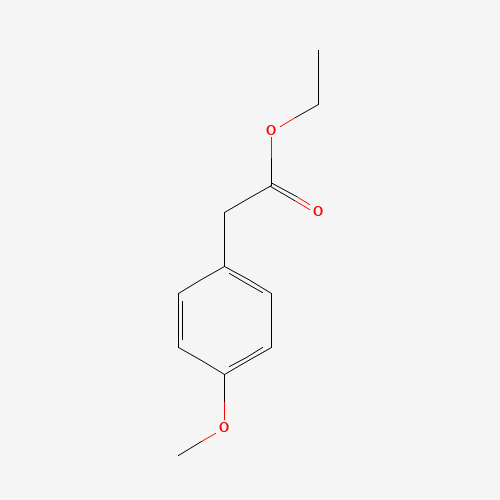 ETHYL 4-METHOXYPHENYLACETATE (CAS: 14062-18-1) - Chemical Structure and Molecular Formula 
