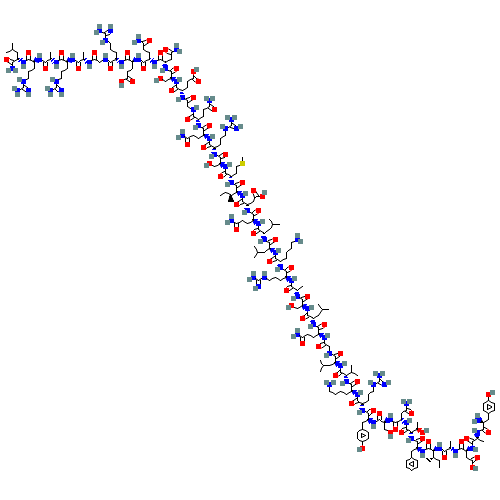 Somatorelin (CAS: 83930-13-6) - Chemical Structure and Molecular Formula 