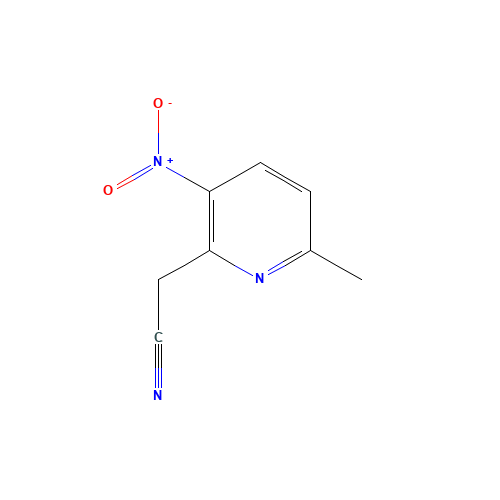 2-(6-methyl-3-nitropyridin-2-yl)acetonitrile (CAS: 131084-59-8) - Related Chemical Product