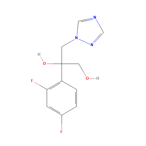 2-(2,4-Difluorophenyl)-3-(1H-1,2,4-triazol-1-yl)-1,2-propanediol (CAS: 118689-07-9) - Related Chemical Product