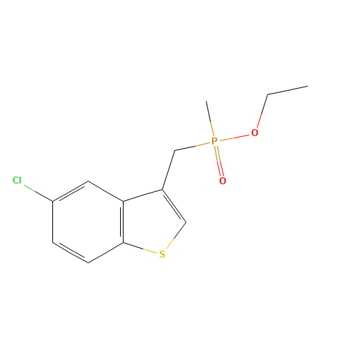 ethyl (5-chlorobenzo[b]thiophen-3-yl)methyl(methyl)phosphinate (CAS: 862094-19-7) - Related Chemical Product