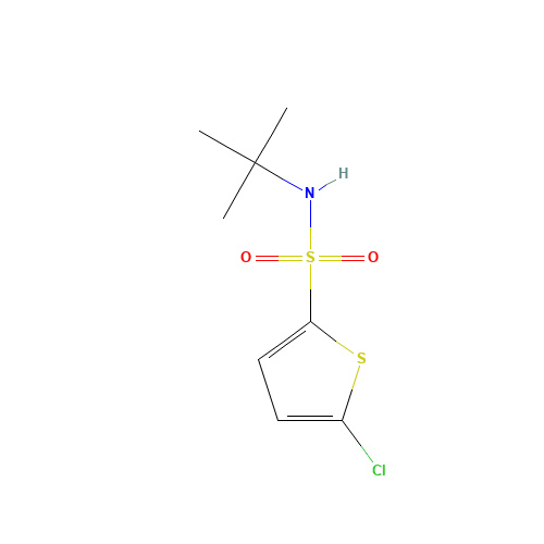 5-Chloro-N-tert-butyl-2-thiophenesulfonamide (CAS: 155731-14-9) - Related Chemical Product