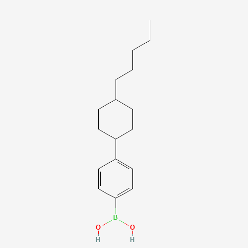 4-(4-PENTYLCYCLOHEXYL)PHENYLBORONIC ACID (CAS: 136321-96-5) - Related Chemical Product
