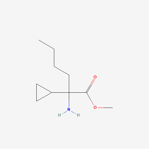 2-AMINO-2-CYCLOPROPYL-HEXANOIC ACID METHYL ESTER (CAS: 1021266-81-8) - Related Chemical Product