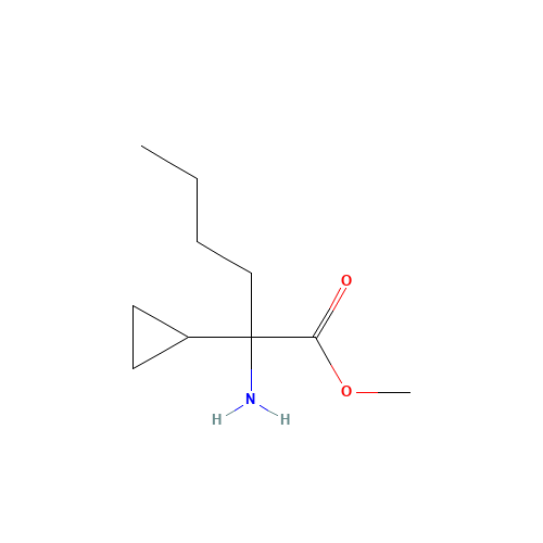 2-AMINO-2-CYCLOPROPYL-HEXANOIC ACID METHYL ESTER (CAS: 1021266-81-8) - Related Chemical Product