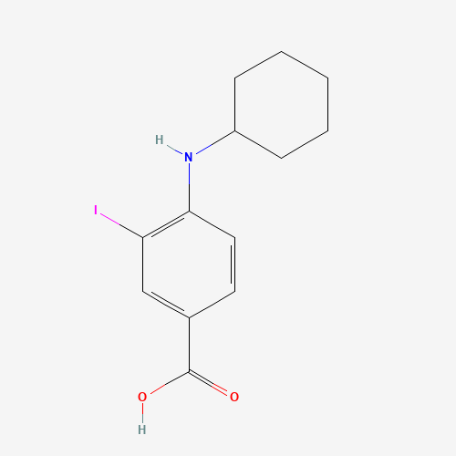 4-(cyclohexylamino)-3-iodobenzoic acid (CAS: 1131614-62-4) - Related Chemical Product