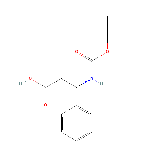 (S)-N-Boc-3-Amino-3-phenylpropanoic acid (CAS: 103365-47-5) - Related Chemical Product