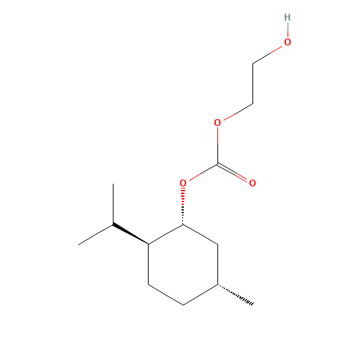 Carbonic acid 2-hydroxy-ethyl ester 2-isopropyl-5-methyl-cyclohexyl ester (CAS: 156324-78-6) - Related Chemical Product