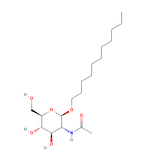 Undecyl2-acetamido-2-deoxy-b-D-glucopyranoside (CAS: 152914-68-6) - Related Chemical Product