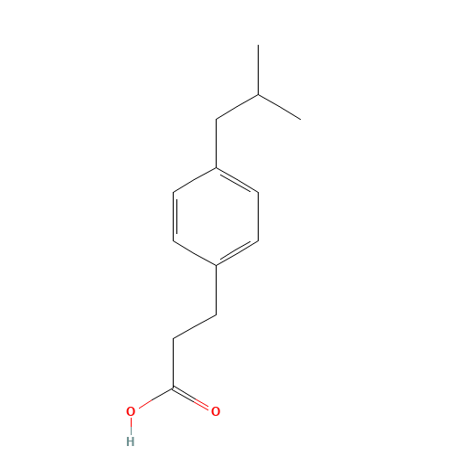 3-(4-ISOBUTYL-PHENYL)-PROPIONIC ACID (CAS: 65322-85-2) - Related Chemical Product