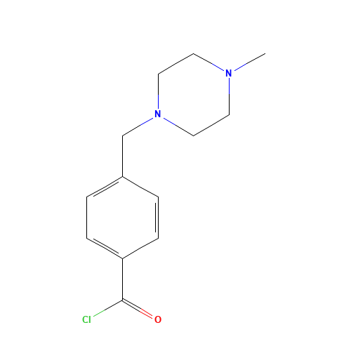 4-(4-Methylpiperazin-1-ylmethyl)benzoyl chloride (CAS: 148077-69-4) - Related Chemical Product