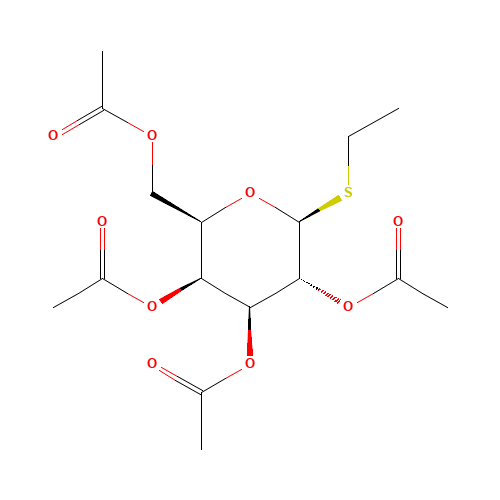 Ethyl 2,3,4,6-tetra-O-acetyl-1-thio-b-D-galactopyranoside (CAS: 55722-49-1) - Related Chemical Product