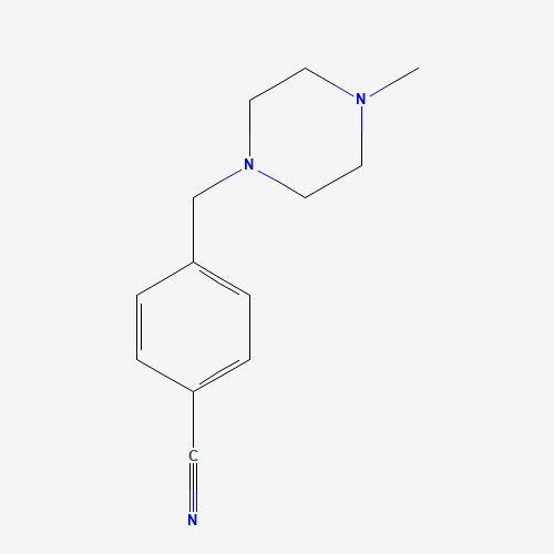 4-(4-METHYLPIPERAZIN-1-YLMETHYL)BENZONITRILE (CAS: 125743-63-7) - Related Chemical Product