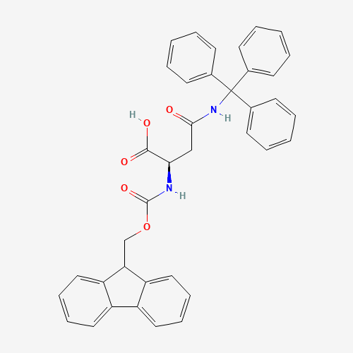 N-(9-Fluorenylmethyloxycarbonyl)-N'-trityl-D-asparagine (CAS: 180570-71-2) - Related Chemical Product