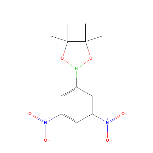 2-(3,5-Dinitrophenyl)-4,4,5,5-tetramethyl-1,3,2-dioxaborolane (CAS: 428820-95-5) - Related Chemical Product