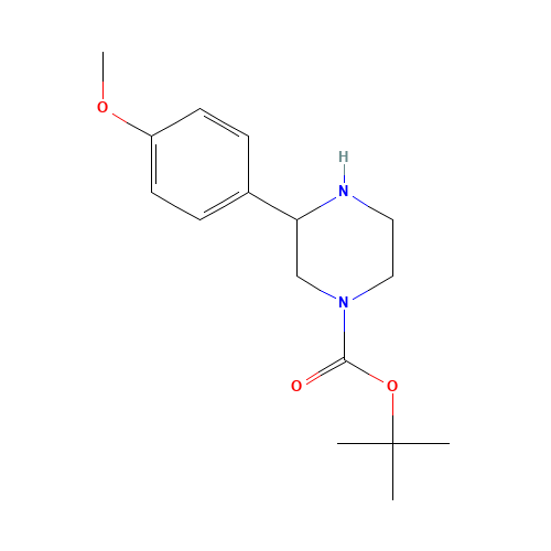 3-(4-METHOXY-PHENYL)-PIPERAZINE-1-CARBOXYLIC ACID TERT-BUTYL ESTER (CAS: 886768-17-8) - Related Chemical Product