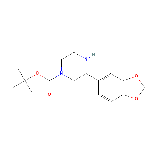 3-BENZO[1,3]DIOXOL-5-YL-PIPERAZINE-1-CARBOXYLIC ACID TERT-BUTYL ESTER (CAS: 886769-95-5) - Related Chemical Product
