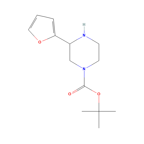 3-FURAN-2-YL-PIPERAZINE-1-CARBOXYLIC ACID TERT-BUTYL ESTER (CAS: 886771-26-2) - Related Chemical Product