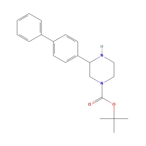 3-BIPHENYL-4-YL-PIPERAZINE-1-CARBOXYLIC ACID TERT-BUTYL ESTER (CAS: 886770-41-8) - Related Chemical Product