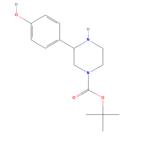 3-(4-HYDROXY-PHENYL)-PIPERAZINE-1-CARBOXYLIC ACID TERT-BUTYL ESTER (CAS: 889956-81-4) - Related Chemical Product