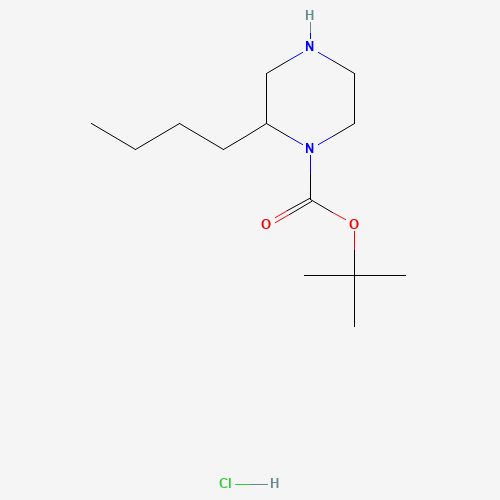 tert-butyl 2-butylpiperazine-1-carboxylate hydrochloride (CAS: 1179359-55-7) - Related Chemical Product