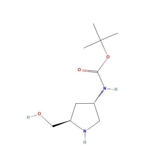 (2R,4S)-2-hydroxymethyl-4-BOC-amino Pyrrolidine-HCl (CAS: 1070295-74-7) - Related Chemical Product