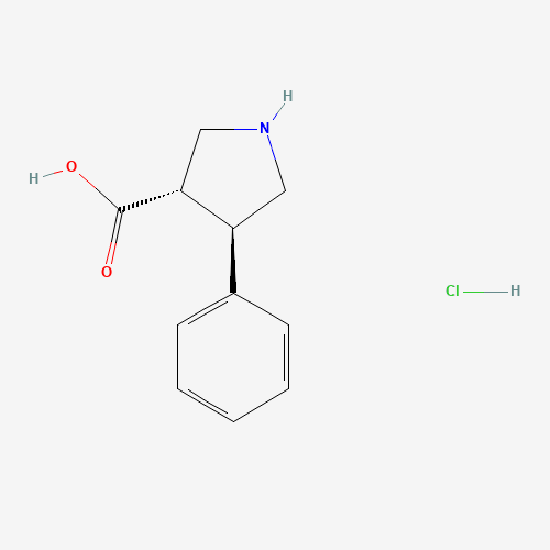 (TRANS)-4-PHENYL-PYRROLIDINE-3-CARBOXYLIC ACID-HCL (CAS: 1049755-65-8) - Related Chemical Product