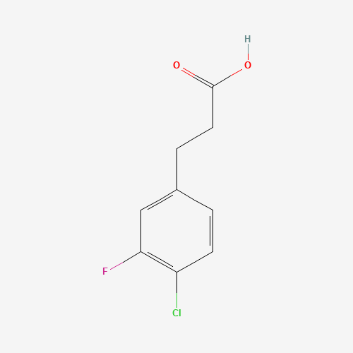 3-(4-chloro-3-fluorophenyl)propanoic acid (CAS: 881189-65-7) - Related Chemical Product