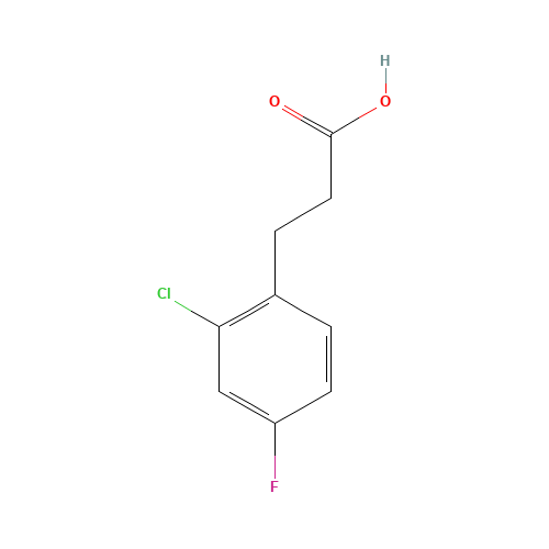 3-(2-CHLORO-4-FLUORO-PHENYL)-PROPIONIC ACID (CAS: 174603-38-4) - Related Chemical Product
