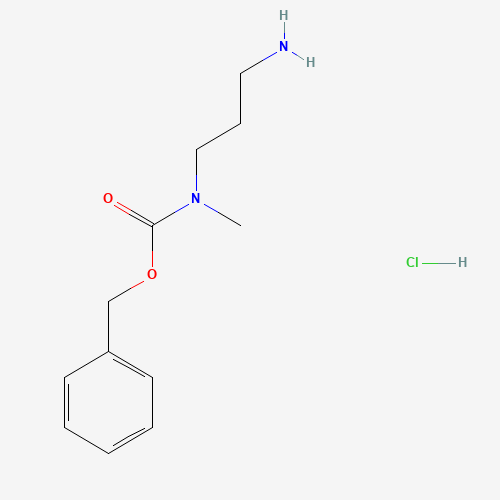 1-N-CBZ-1-N-Methyl-1,3-DIAMINOPROPANE-HCl (CAS: 1179362-94-7) - Related Chemical Product