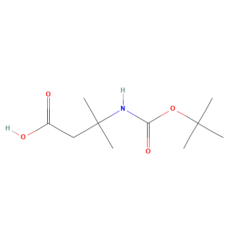 3-TERT-BUTOXYCARBONYLAMINO-3-METHYL-BUTYRIC ACID (CAS: 129765-95-3) - Related Chemical Product