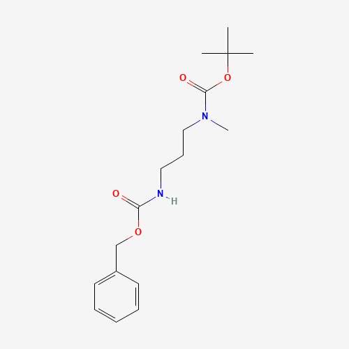 1-N-BOC-amino-1-N-methyl-3-N-CBZ-amino-propane (CAS: 1131594-82-5) - Related Chemical Product