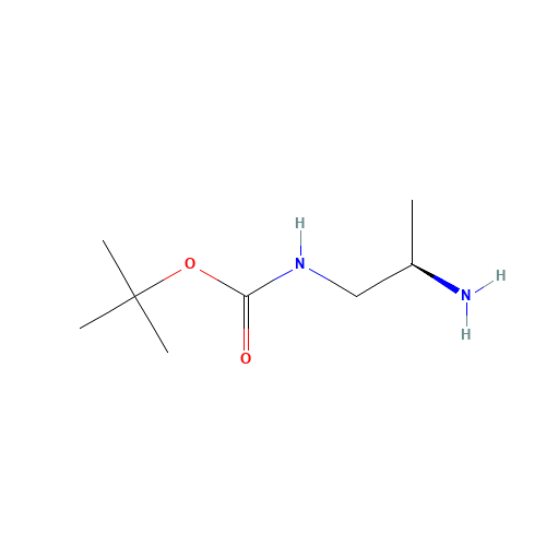 Carbamic acid,[(2R)-2-aminopropyl]-,1,1-dimethylethyl ester (9CI) (CAS: 333743-54-7) - Related Chemical Product