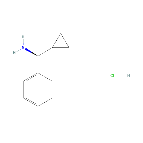 (aS)-alpha-Cyclopropylbenzenemethanamine hydrochloride (CAS: 844470-80-0) - Related Chemical Product