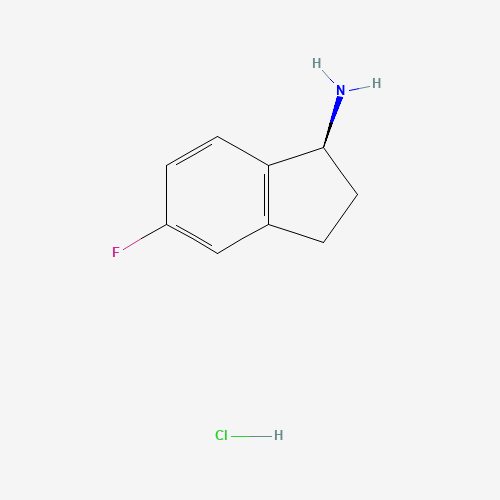 (S)-5-FLUORO-2,3-DIHYDRO-1H-INDEN-1-AMINE-HCl (CAS: 1114333-11-7) - Related Chemical Product