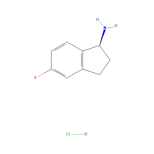 (S)-5-FLUORO-2,3-DIHYDRO-1H-INDEN-1-AMINE-HCl (CAS: 1114333-11-7) - Related Chemical Product
