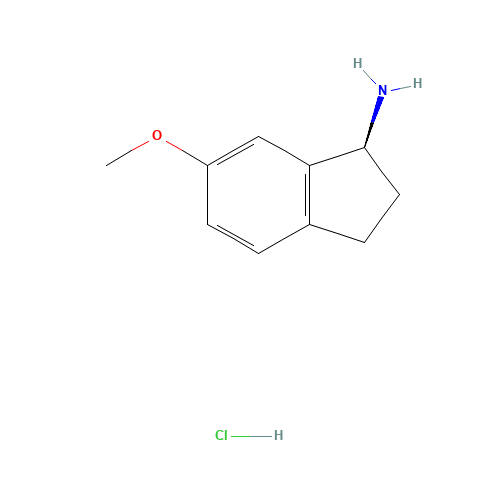 (S)-6-METHOXY-2,3-DIHYDRO-1H-INDEN-1-AMINE-HCl (CAS: 180915-62-2) - Related Chemical Product