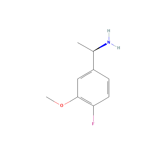 (1R)-1-(4-FLUORO-3-METHOXYPHENYL)ETHYLAMINE-HCl (CAS: 1157581-09-3) - Related Chemical Product