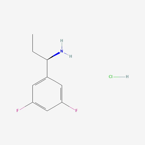 (R)-1-(3,5-DIFLUOROPHENYL)PROPAN-1-AMINE-HCl (CAS: 473733-16-3) - Related Chemical Product