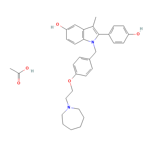 BAZEDOXIFENE ACETATE (CAS: 198481-33-3) - Related Chemical Product