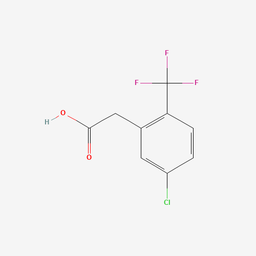 5-CHLORO-2-(TRIFLUOROMETHYL)PHENYLACETIC ACID (CAS: 261763-25-1) - Related Chemical Product